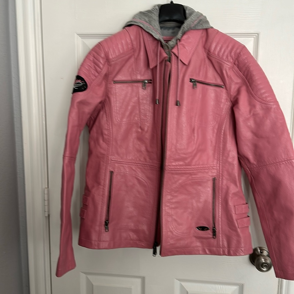Harley-Davidson Pink Label 3-in-1 Leather Riding Jacket
